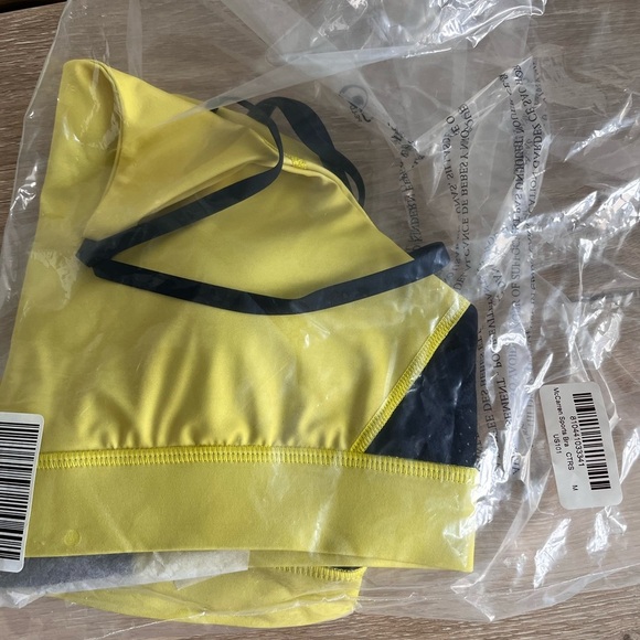 NWT Urban Savage Mccarren Sports Bra in Citrus & Black Size M - Picture 4 of 8